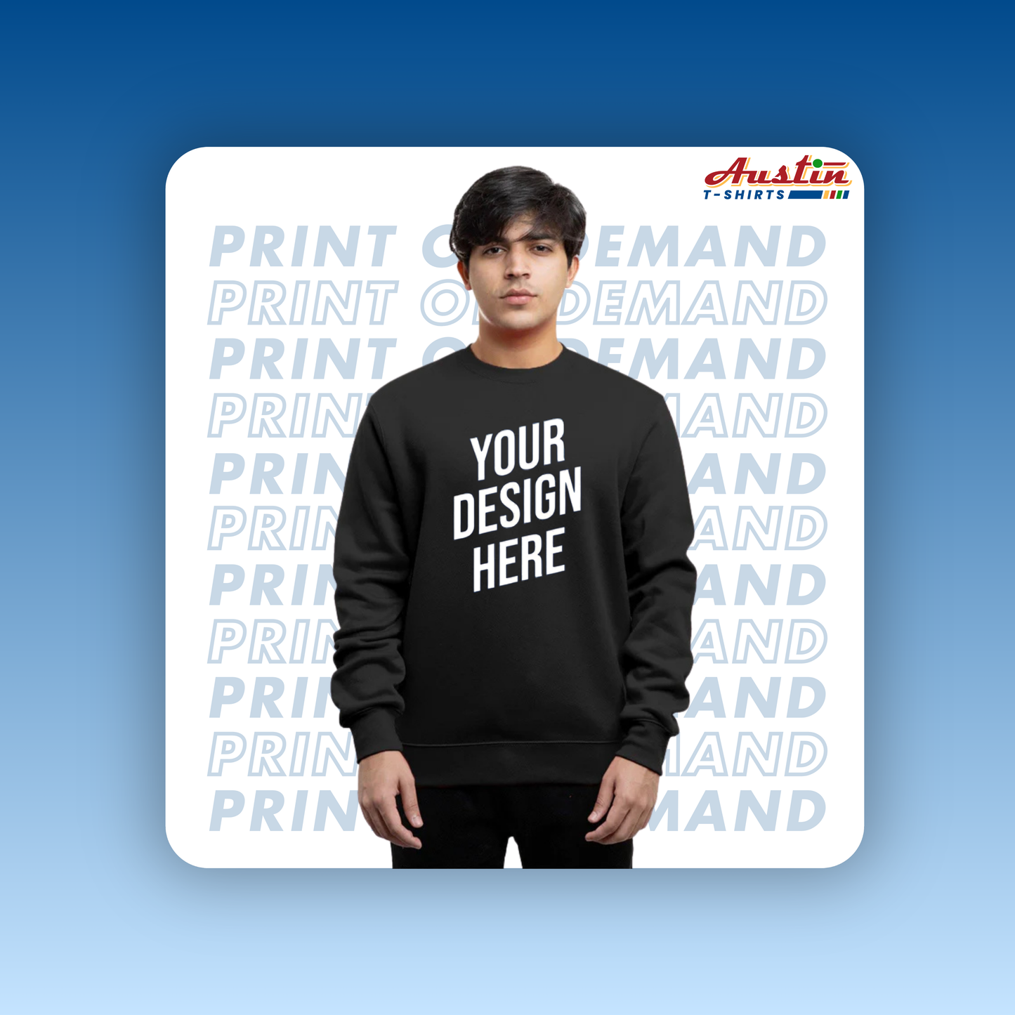 Custom Sweatshirts | Print on Demand