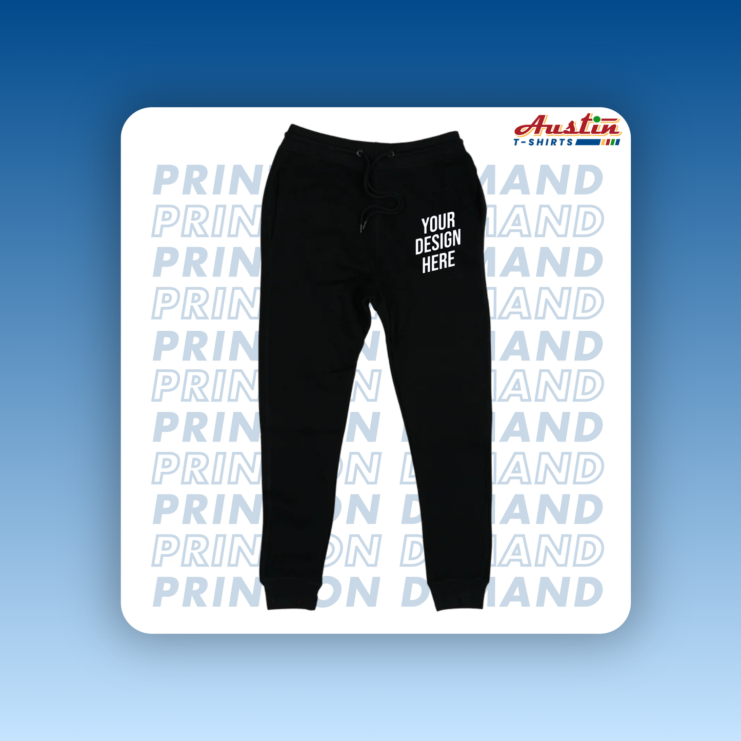 Custom Joggers | Print on Demand